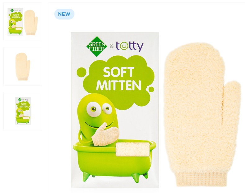 Green_Fiber_and_Totty_Hand_Towel-rukavicka detska_ s cistou vodou greenway global obchod
